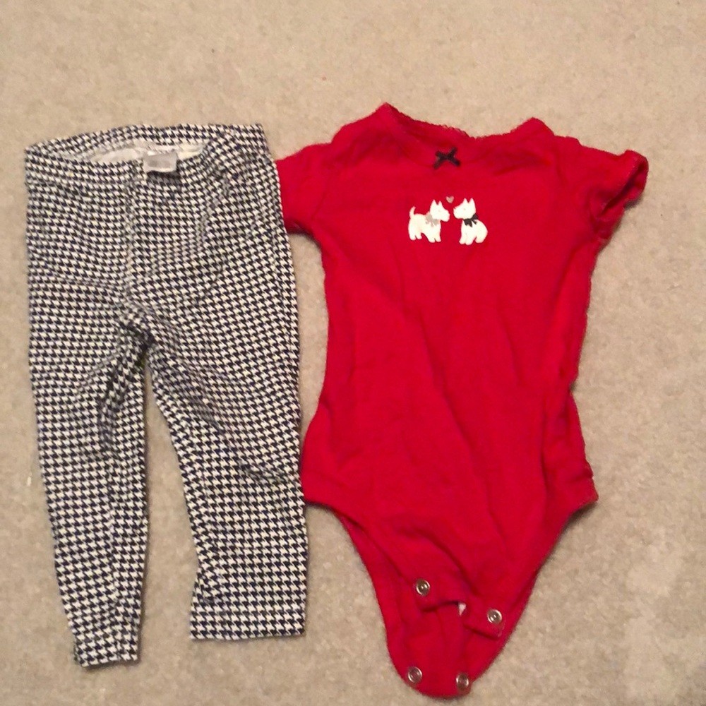 Carter’s Christmas baby outfit